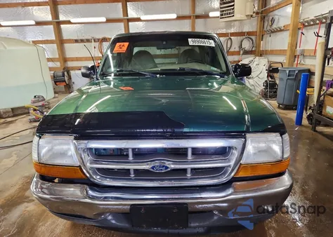 2000 Ford Ranger Super Cab из США, поврежденный, VIN 1FTYR14VXYPB98867